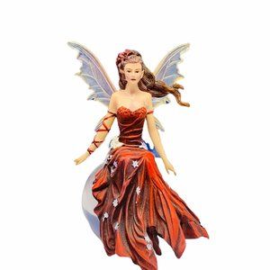 Fairy figurine crystal ball fairies faerie scarlet